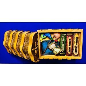 Vintage 2000 Enesco Hermione Granger Chest Harry Potter 3 Piece Collectible Rare